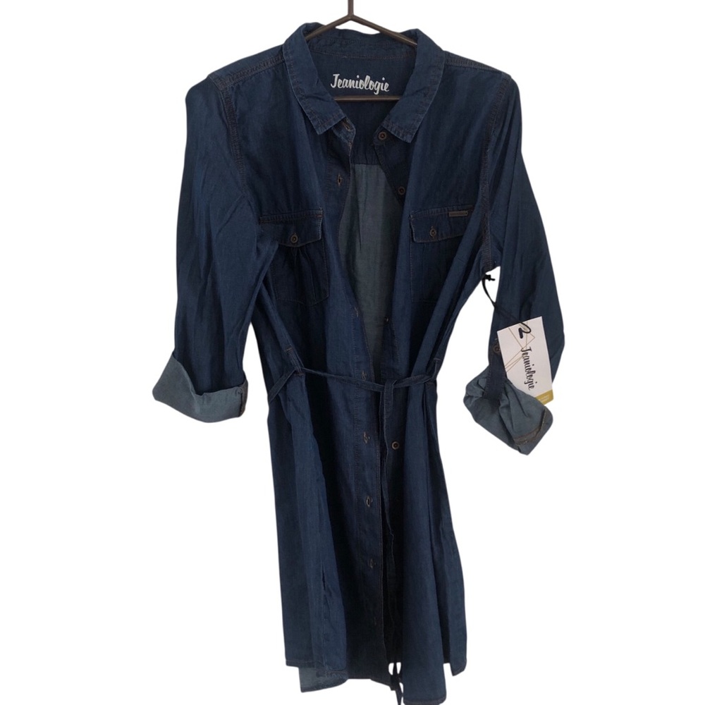 NWTS 100% Cotton Chambray Denim Shirt Dress
Medium
